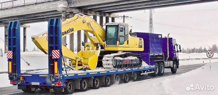 Грузоперевозки Длиномер, Трал, Негабарит