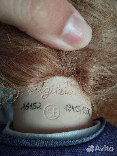 Кукла коллекционная немецкого мастера Сидикит