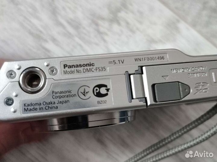 Компактный фотоаппарат Panasonic Lumix fs 35