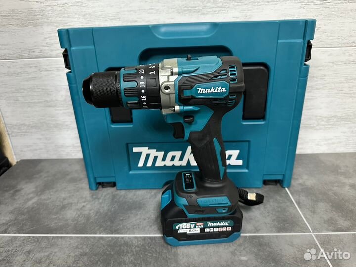 Набор аккумуляторного инструмента makita 2 в 1