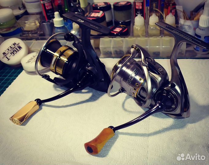 То и ремонт рыболовных катушек