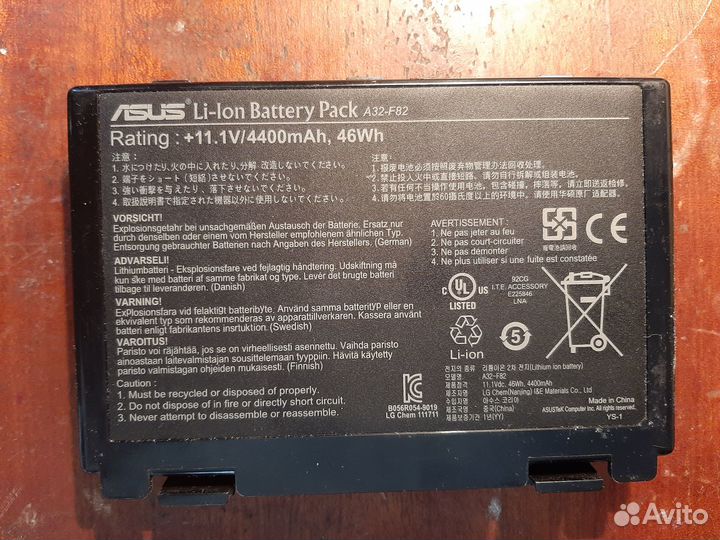 Ноутбук asus K40AF