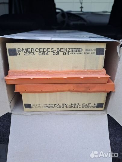 Воздушный фильтр mercedes- behz