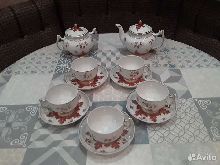 Сервиз чайный вербилки