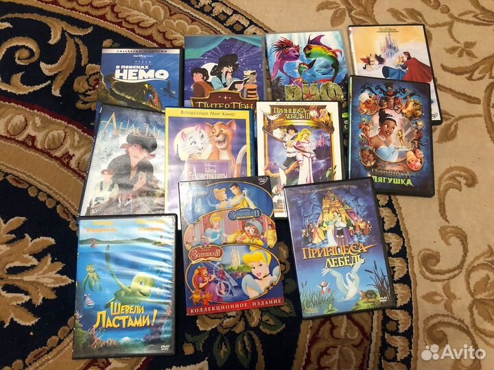 Dvd диски мультфильмы