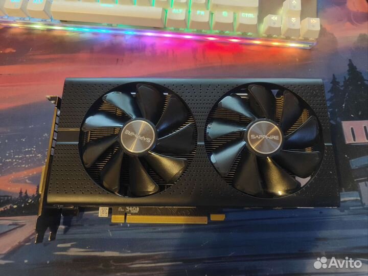 Видеокарта rx580 8gb (аналог gtx1060 6gb)