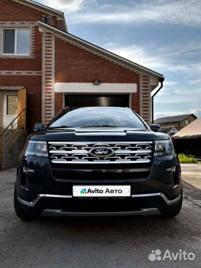 Ford Explorer 3.5 AT, 2019, 137 000 км