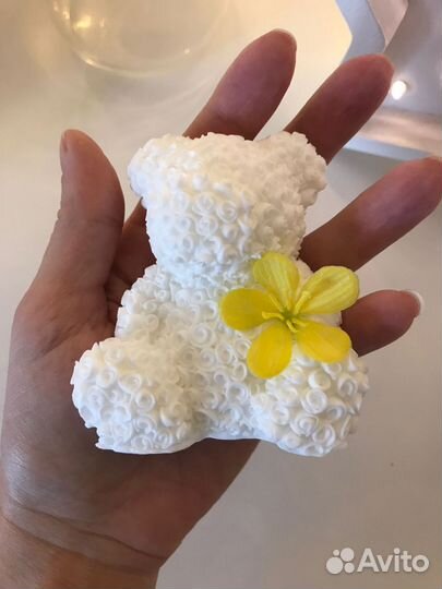 Медведь ручная работа мыло