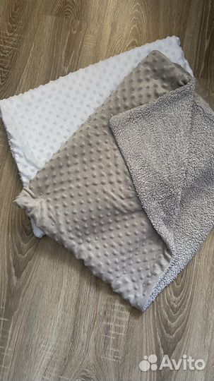 Плед детский плюшевый