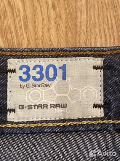 Джинсы g-star raw 3301