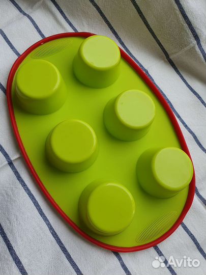 Формочки для выпечки кексов силиконовые