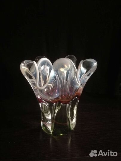 Ваза хрустальная