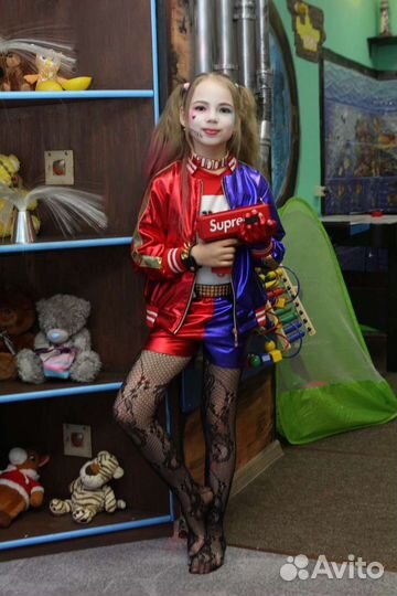 Карнавальные костюмы Харли квинн детский,напрокат