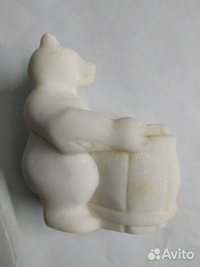 Мишка с бочонком. Фигурка из СССР