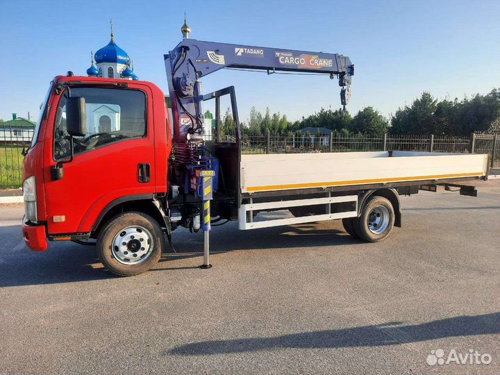 Isuzu NPR75L-M с КМУ, 2013