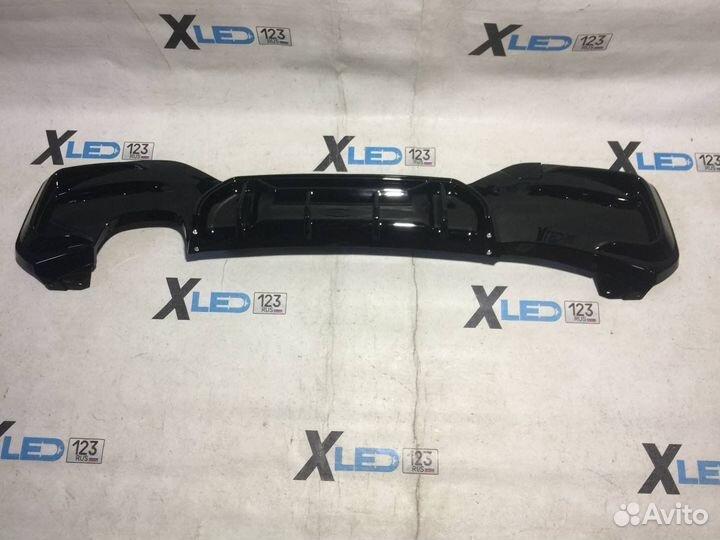 Диффузор BMW 1 F20 LCI Competition 2+0 рестайлинг