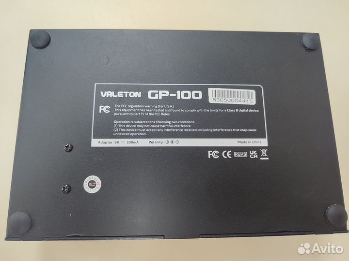 Гитарный процессор Valeton GP-100VT(елц)