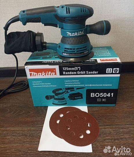 Эксцентриковая шлифмашина makita bo 5041