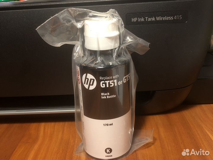 Краска для принтера hp