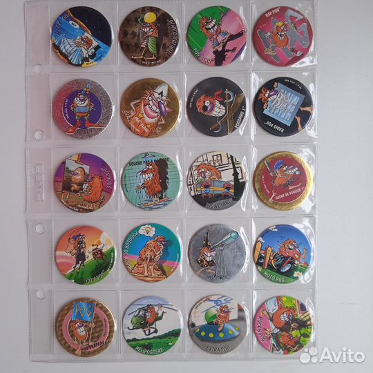 Фишки сотки кэпсы пог2 полная серия