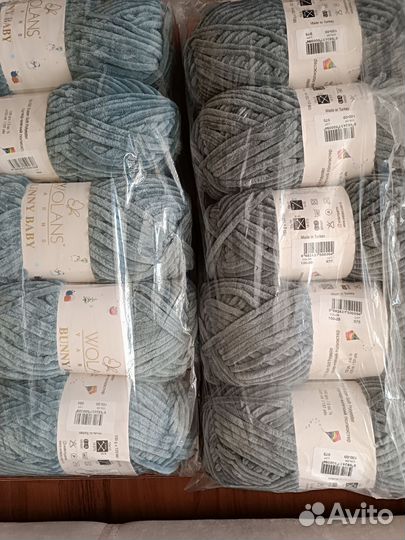 Пряжа wolans bunny baby