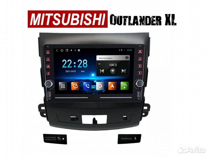 Topway ts10 Mitsubishi Outlander XL LTE CarPlay 4