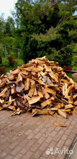 Дрова колотые