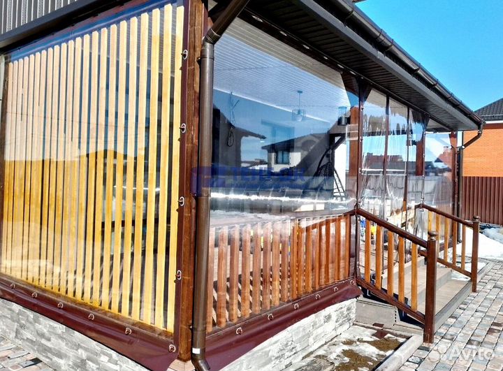 Жидкие окна для беседки