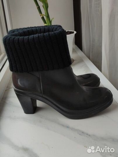 Резиновые сапоги женские 38