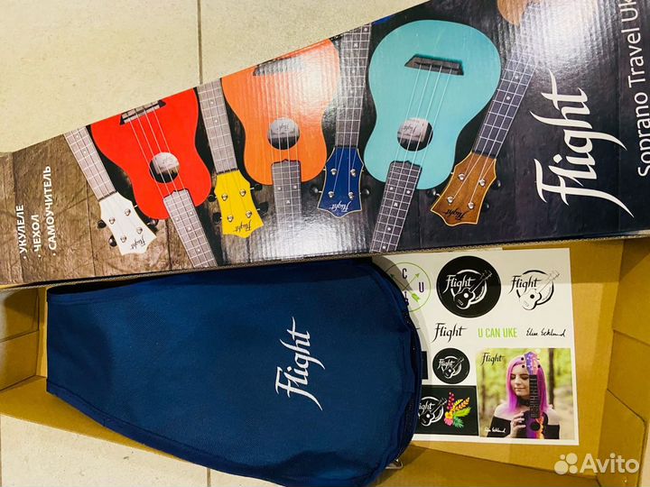 Укулеле сопрано новое flight TUS 21P black forest