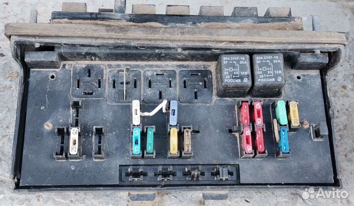 Блок предохранителей ваз 2107 инжектор