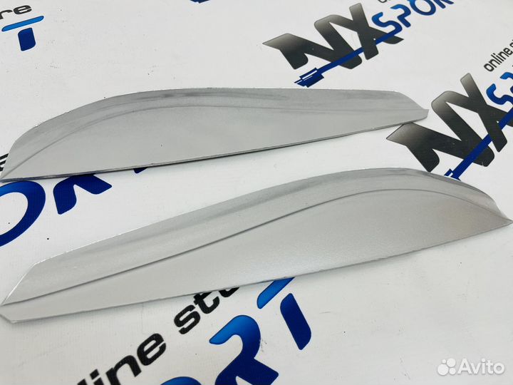 Реснички на фары ваз 2114 (снежная королева)