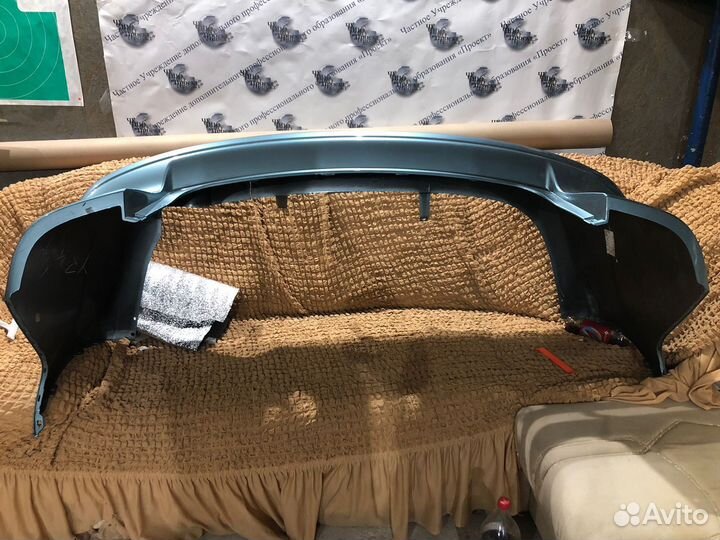 Задний бампер на mitsubishi lancer 10