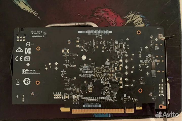 Игровая Видеокарта Nvidia GTX 1050 2Gb MSI Gaming