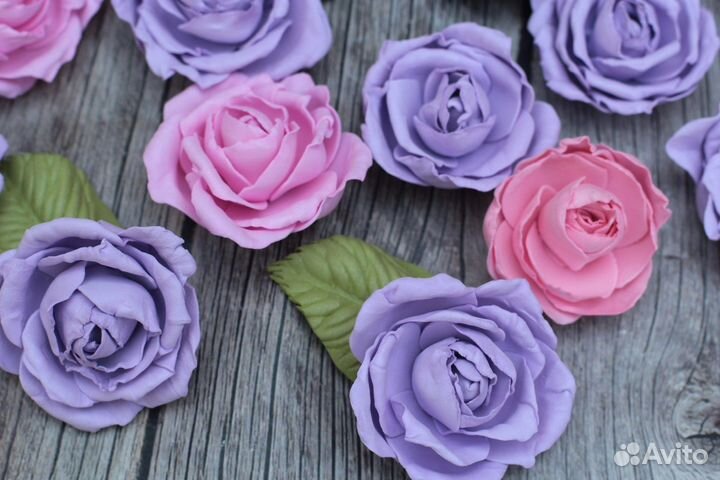 Головки цветов для декора