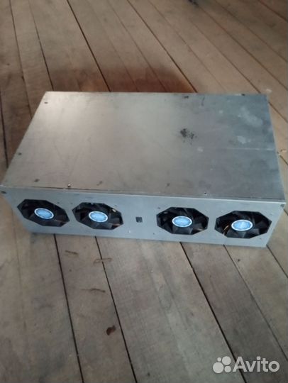 Корпус для майнинга продувной на 8 карт(комплект)