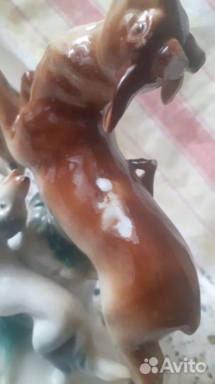 Статуэтка фарфор германия.Под реставрацию