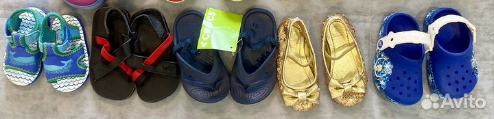 Сабо, сандалии, босоножки Crocs Lunella