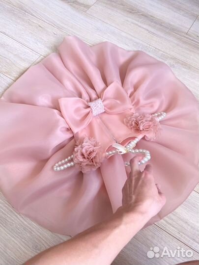 Нарядное платье для девочки 74 80 86 92 98 104