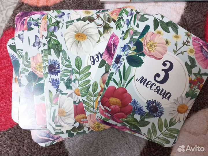 Карточки по месяцам для фото