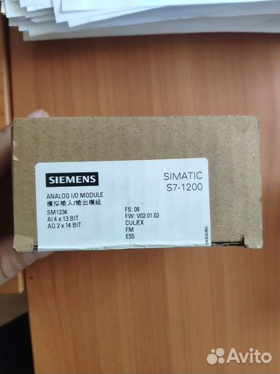 Модуль аналогового ввода асу 6ES7234-4HE32-0XB0