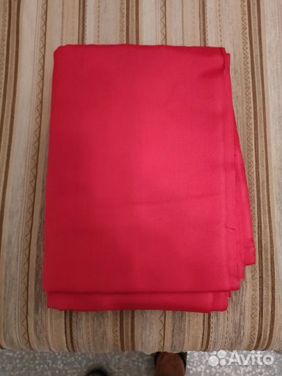 Ткань сочный корал, тик 5метров