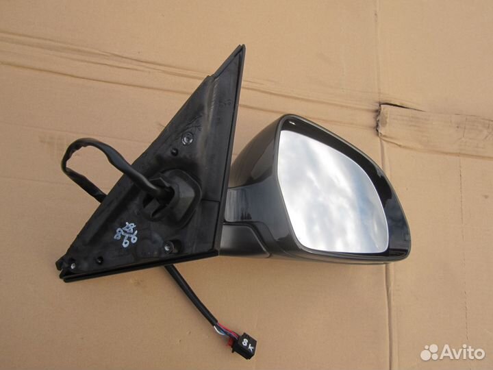 Зеркало правое 8 кон Аналог Audi A4 B8 дорес 07-12