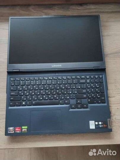 Ноутбук на гарантии Lenovo Legion 5 rtx3060 ryzen5