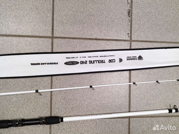 Спиннинг для троллинга 240 см
