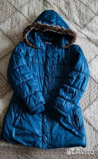 Куртка утепленная для девочки р.134-146 бу