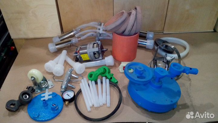 Новый доильный аппарат поршневой