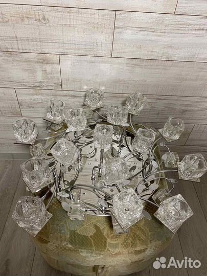 Люстра потолочная с пультом