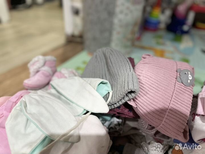 Детские вещи пакетом на девочку 68-86