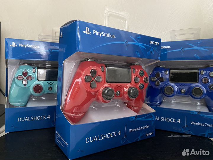 Джойстик цветной PS4